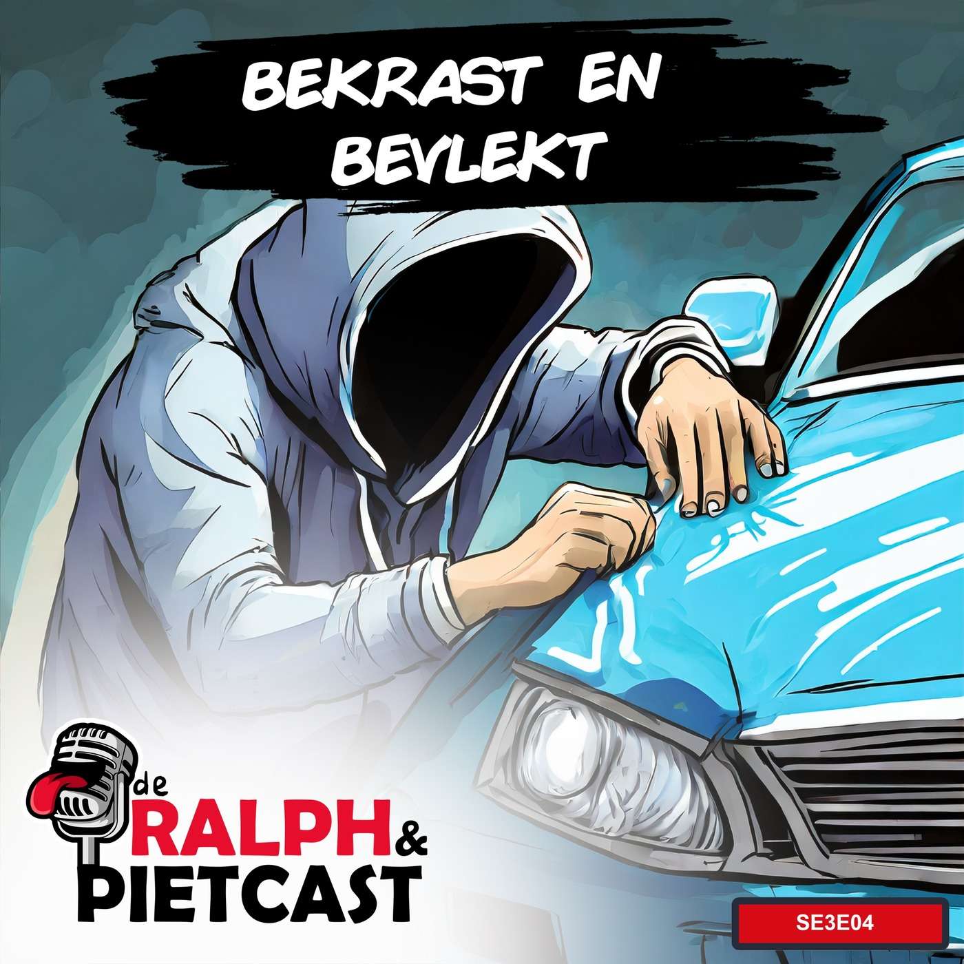 Artwork van Bekrast en bevlekt